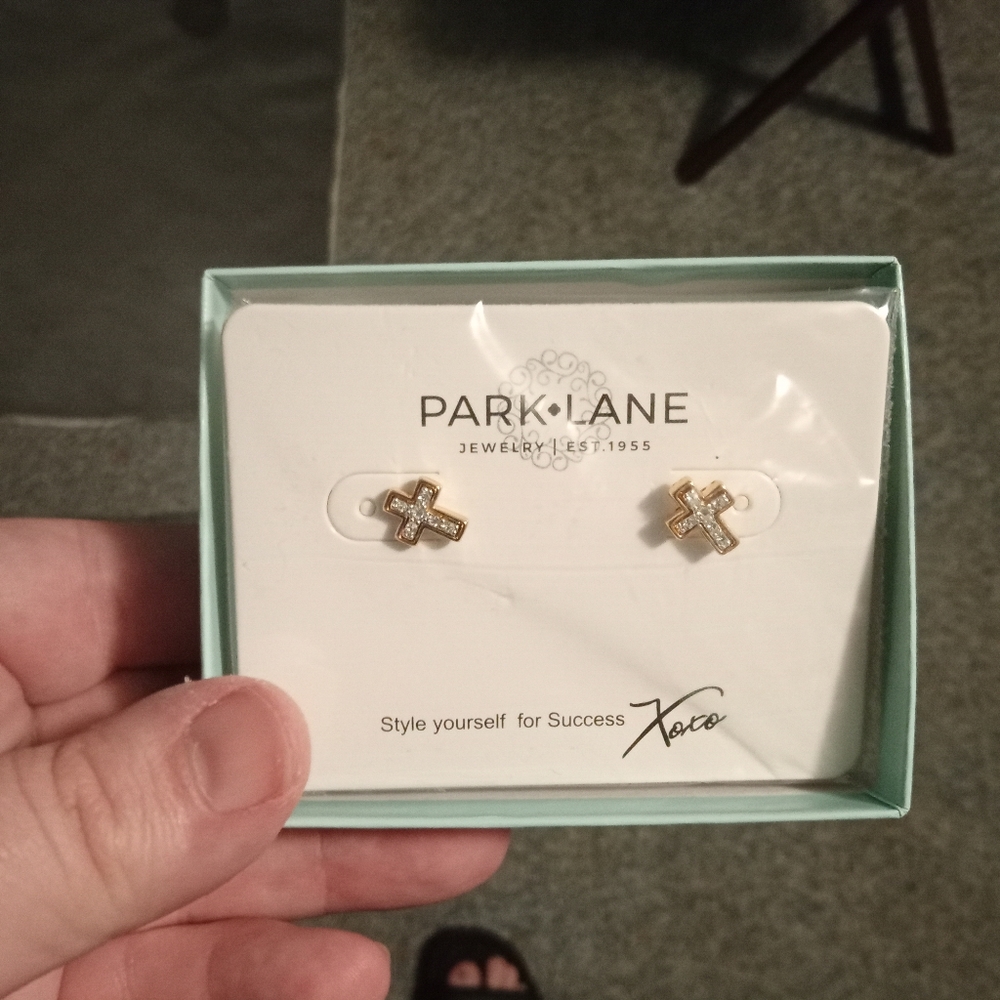 Cross earrings
